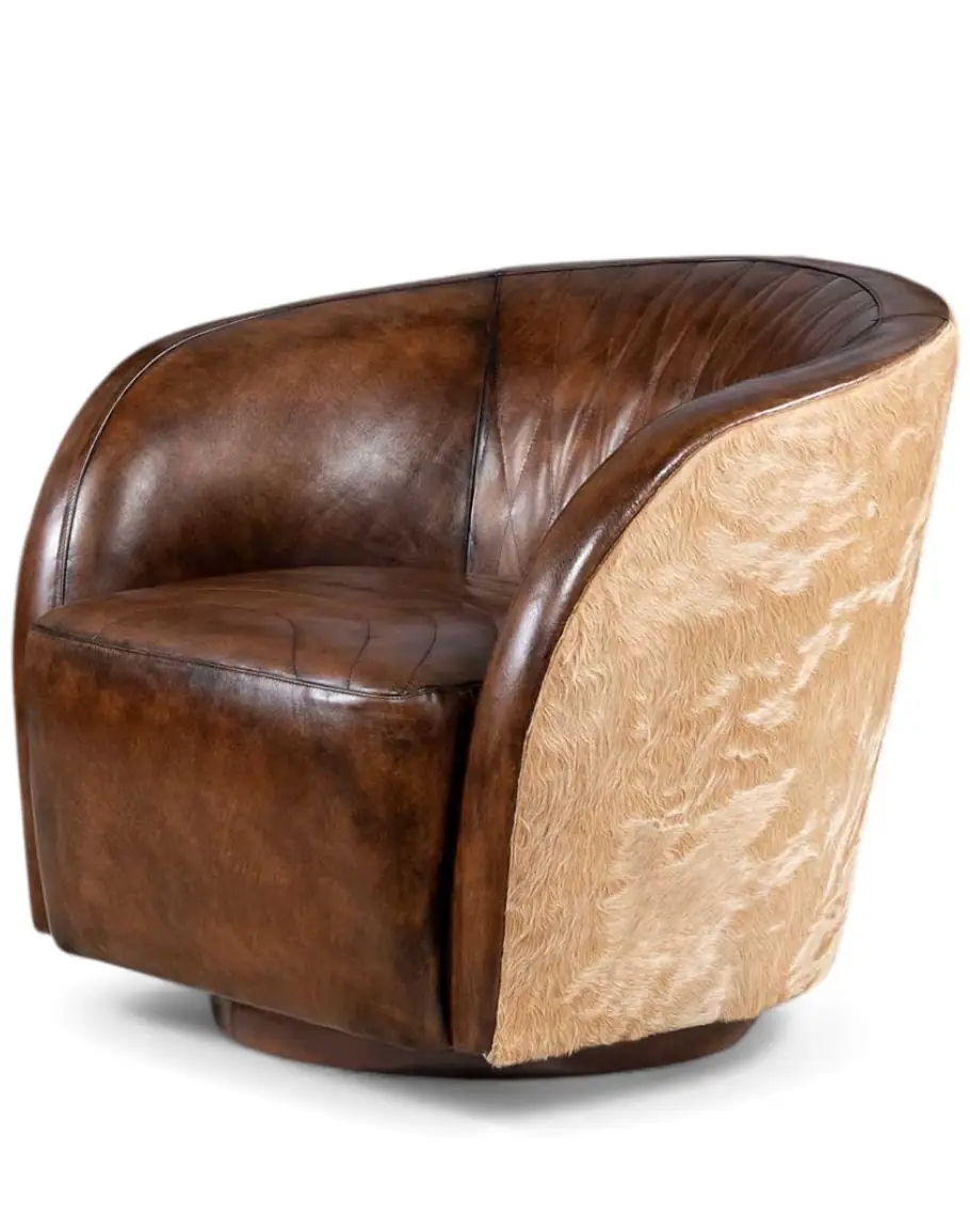 Scout Mocha Swivel Chair